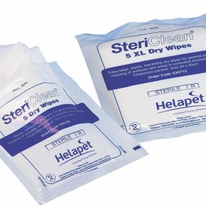 Sterile dry wipes
