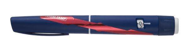 Albiox red syringe seal insulin pen