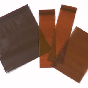 UV light inhibiting amber bags