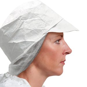 Non-woven snood cap