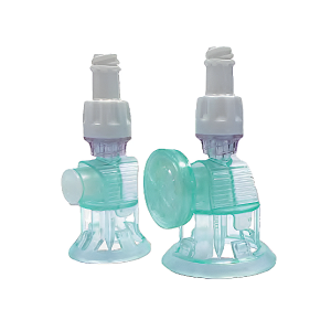 Swabable vented vial adapter